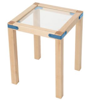 Frame + Panel Leigh End Table LST14R / LST14B Hardware Finish Blue