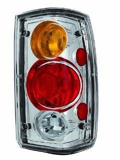 IPCW CWT CE804CA Crystal Eyes Crystal Amber/Clear/Red Tail Lamp   Pair Automotive