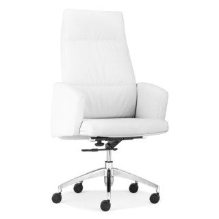 Chieftain White High Back Office Chair