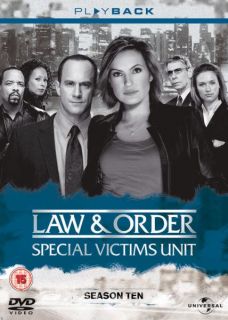 Law And Order   Special Victims Unit   Series 10   Complete      DVD