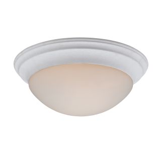 Summit 1 light Fresco Flush Mount