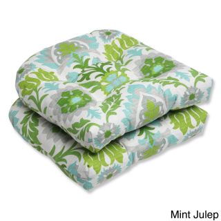 Pillow Perfect Santa Maria Outdoor Wicker Seat Cushions (set Of 2)