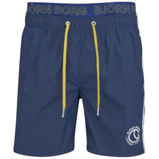 Bjorn Borg Mens Loose Telescope Elastic Shorts   Estate Blue      Mens Underwear