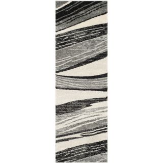 Safavieh Retro Light Grey/ Ivory Rug (23 X 7)