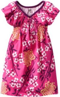 Tea Collection Girls 2 6X Short Sleeve Dress, Flambe, 2 Playwear Dresses Clothing
