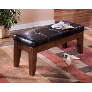 Signature Designs By Ashley Larchmont Dark Brown Dining Room Bench