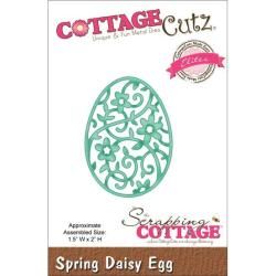 Cottagecutz Elites Die 1.5 X2   Spring Daisy Egg