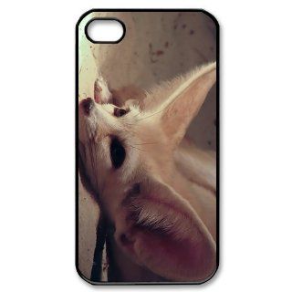 Fennec Fox Case for Iphone 4/4s Petercustomshop IPhone 4 PC01558 Cell Phones & Accessories