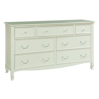 Bolton Furniture Emma White 7 drawer Dresser White Size 7 drawer