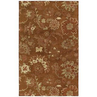 St. Joseph Copper Peshawar Hand tufted Wool Rug (96 X 13)