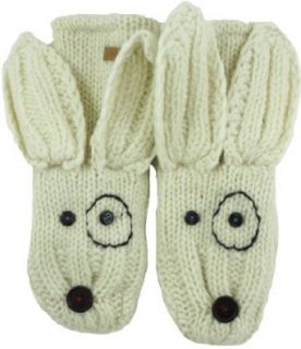 DeLux Cable Dog Wool Animal Mittens Infant And Toddler Gloves And Mittens Clothing