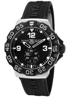 Tag Heuer WAH1010.BT0718  Watches,Mens Formula 1 Black Dial Black Rubber, Luxury Tag Heuer Quartz Watches