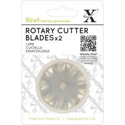 Xcut Rotary Cutter Replacement Blades 2/pkg   45mm; For Xc268450