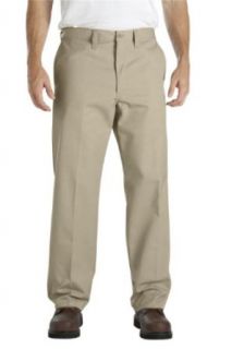 Dickies Mens LP817 Flat Front Comfort Pant Work Utility Pants Clothing