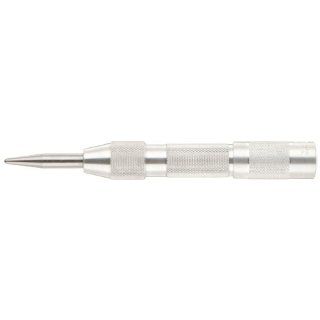 Starrett 818 Automatic Center Punch With Adjustable Stroke, 5" Length, 5/8" Diameter Hand Tool Center Punches