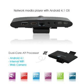 MK818 Android 4.1 Bluetooth 4.0 Camera WiFi HDMI Dual Core 1.6GHz 8GB TV Box Electronics