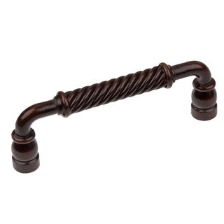 Gliderite 5 inch Cc Oil Rubbed Bronze Twisted Cabinet Drawer Pulls (pack Of 10)