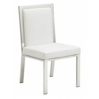 Nuevo Rennes Parsons Chair HGTA Rennes Upholstery White