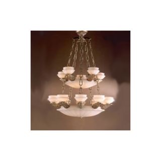 Zaneen Lighting Leon Traditional Chandelier in Ancient Gold Z1270