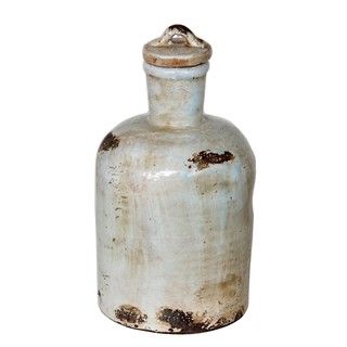 Privilege Antique White Small Ceramic Vase