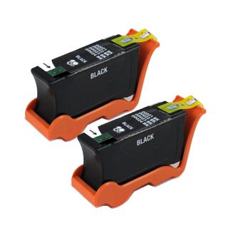 Dell Series 21 (y498d / 330 5275) Black Compatible Ink Cartridge (remanufactured) (pack Of 2)