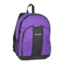 Everest Backpack With Front And Side Pockets (set Of 2) Dark Purple