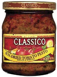 CLASSICO SUN DRIED TOMATO PESTO 8.1oz 4pack  Classico Tomato Pesto Sauce  Grocery & Gourmet Food
