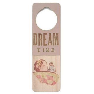 Tree by Kerri Lee Dream Time Doorknob Sign DS DREAMGN Color Distressed Pink