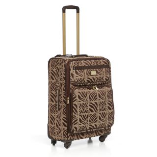Anne Klein Mane Line 24 inch Medium Expandable Spinner Upright Suitcase