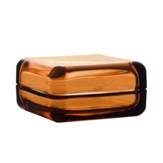 iittala Vitriini Large Glass Box VIT1111XX Color Seville Orange