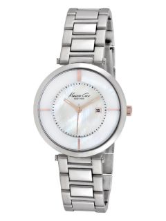 Womens Stainless Steel & Mother Of Pearl Watch by Kenneth Cole Watches