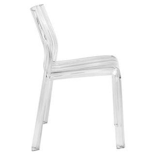 Kartell Frilly Chair 5880 Finish Transparent Crystal Clear