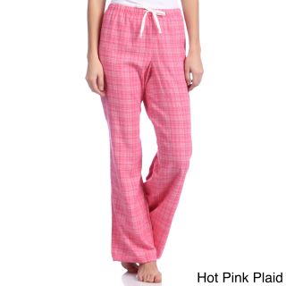 * Womens Plaid Flannel Pants (set Of 2 Pairs) Blue Size S (4  6)