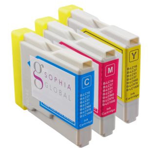Sophia Global Compatible Ink Cartridge Replacement For Brother Lc51 (1 Cyan, 1 Magenta, 1 Yellow)