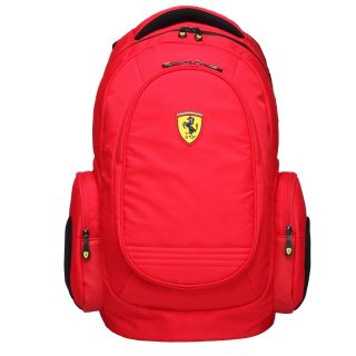 Ferrari Red Laptop Backpack (active Collection)