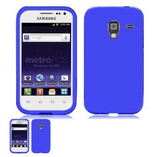 Samsung R820 Galaxy Admire 4G Blue TPU Crystal Skin Case Cell Phones & Accessories