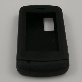 Black Silicone Skin Case for Alltel LG Glimmer AX830  Other Products  
