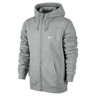 Nike Mens Club Full Zip Hoody   Grey      Clothing