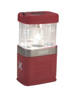 Coleman Exponent 4AA Pack Away Lantern, Red  Camping Lanterns  Sports & Outdoors