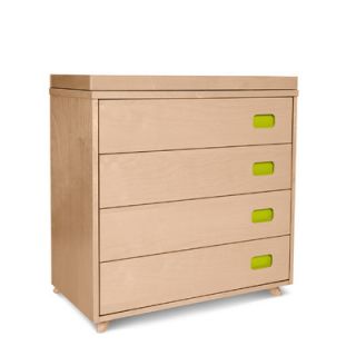 True Modern Changing Table CTD GRN Finish Lime Green