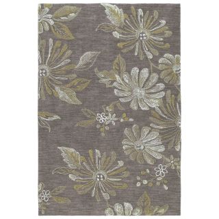 Copia Light Brown 4x6 Polyester Rug