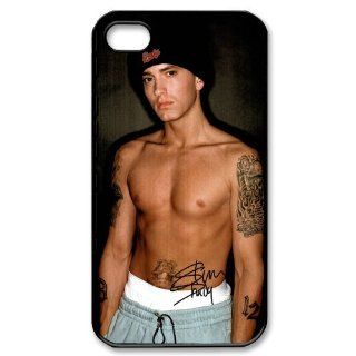CBRL007 DIY Customize American Rap Singer Superstar Eminem Iphone 4 4s Case Cover ,Plastic Shell Perfect Protector Cases Gift Idea for Fans Worth Buying Cell Phones & Accessories