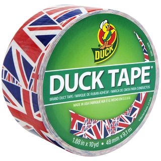 Patterned Duck Tape 1.88inx10yd Union Jack