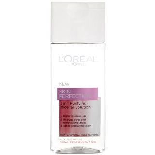 LOreal Paris Dermo Expertise Skin Perfection 3 In 1 Purifying Micellar Solution (200ml)      Health & Beauty