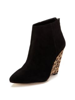 Arrow Pointed Toe Wedge Bootie by Ava & Aiden
