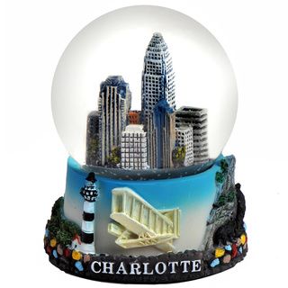 Charlotte North Carolina 65mm Snow Globe