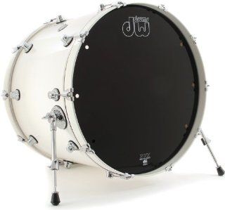 DW Performance Series Bass Drum, 18x24 White Ice Musical Instruments