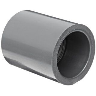 Spears 829 Series PVC Pipe Fitting, Coupling, Schedule 80, 1/2" Socket Industrial Pipe Fittings