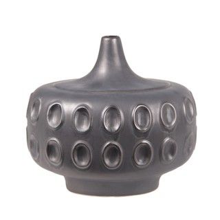 Privilege 10.5 inch High Putty Ceramic Vase