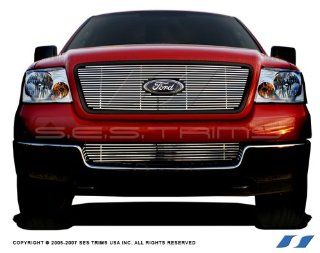 2004 2005 Ford F 150 304 Stainless Steel Chrome Plated Billet Grill Grille Automotive